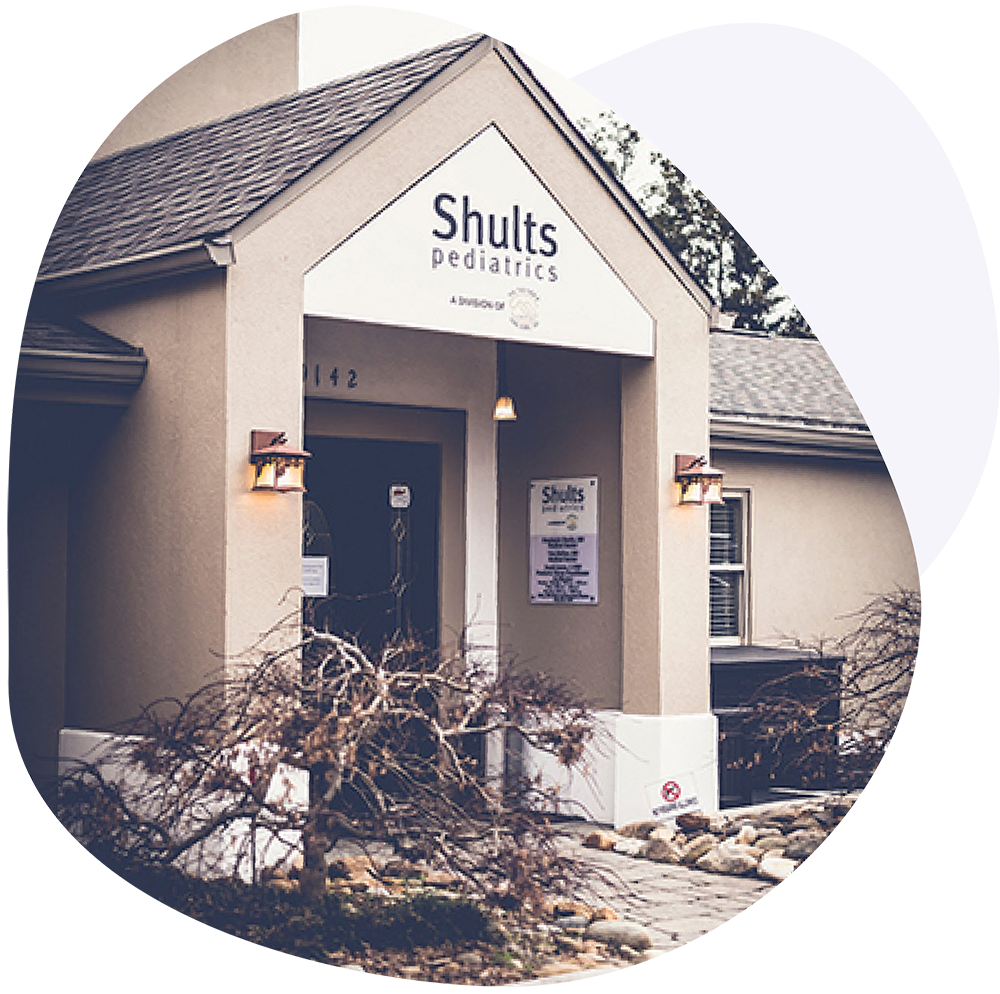 Image of the entrance to Shults Pediatrics' Office