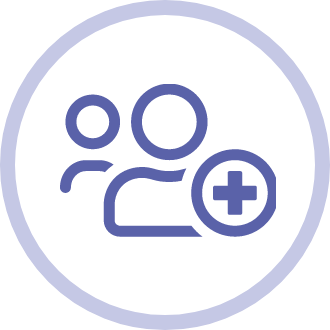 Icon of two patients
